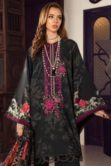 MARIA B 3PC Lawn Printed Shirt With Printed Dupatta And Trouser-777